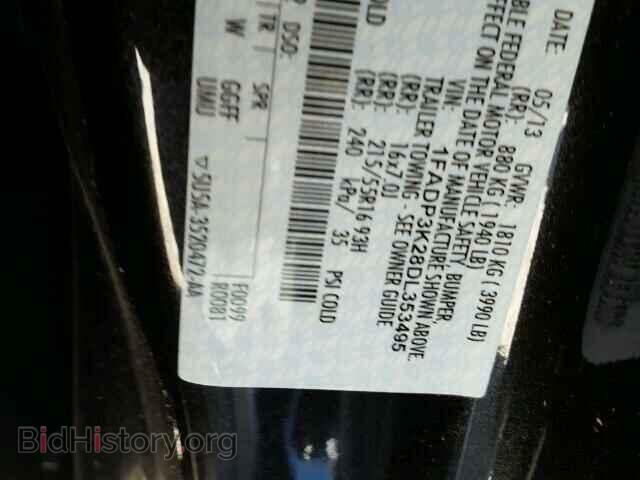 2013 FORD FOCUS - VIN: 1FADP3K28DL353495 - Photo 10