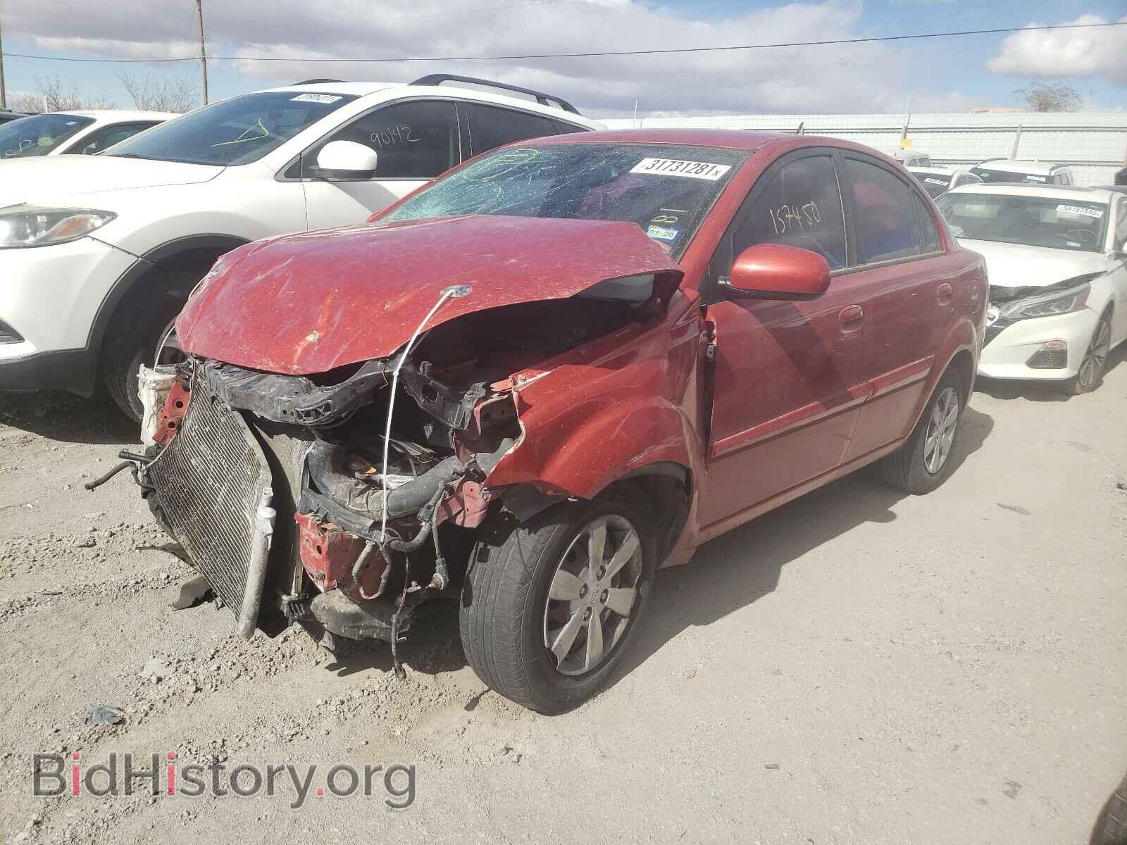 2011 KIA RIO - VIN: KNADH4A31B6927645 - Фото 2