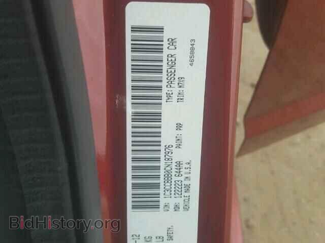 2012 CHRYSLER 200 - VIN: 1C3CCBBB0CN187976 - Фото 10
