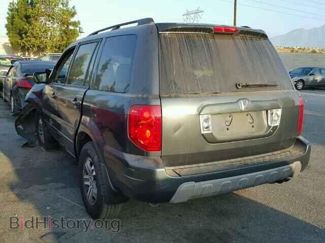 2005 HONDA PILOT - VIN: 5FNYF18665B035490 - Фото 3