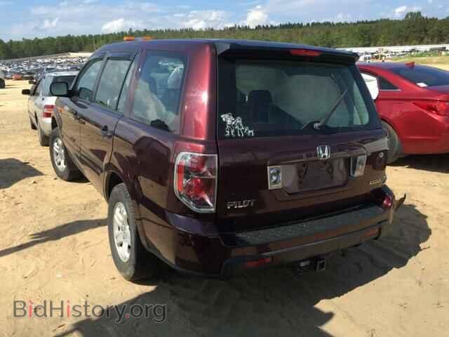 2007 HONDA PILOT - VIN: 2HKYF18137H510537 - Фото 3