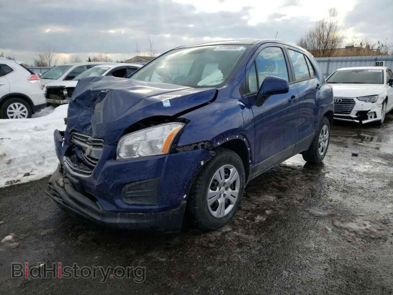 2016 CHEVROLET TRAX - VIN: 3GNCJKSB6GL254448 - Фото 2