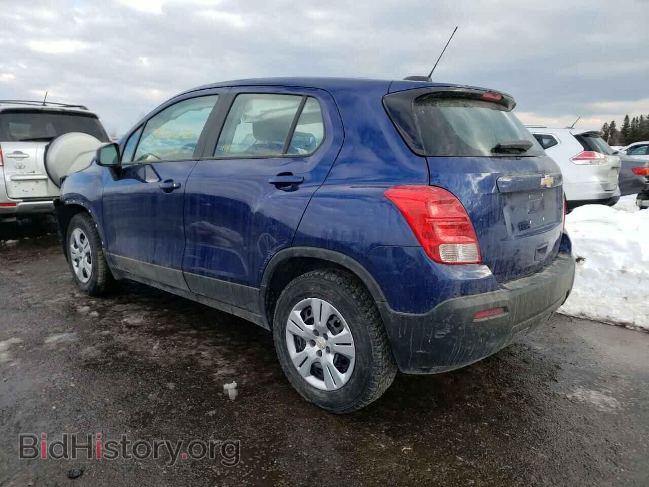 2016 CHEVROLET TRAX - VIN: 3GNCJKSB6GL254448 - Фото 3