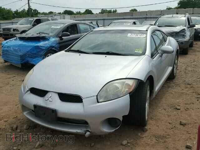 2007 MITSUBISHI ECLIPSE - VIN: 4A3AK64F67E068569 - Фото 2