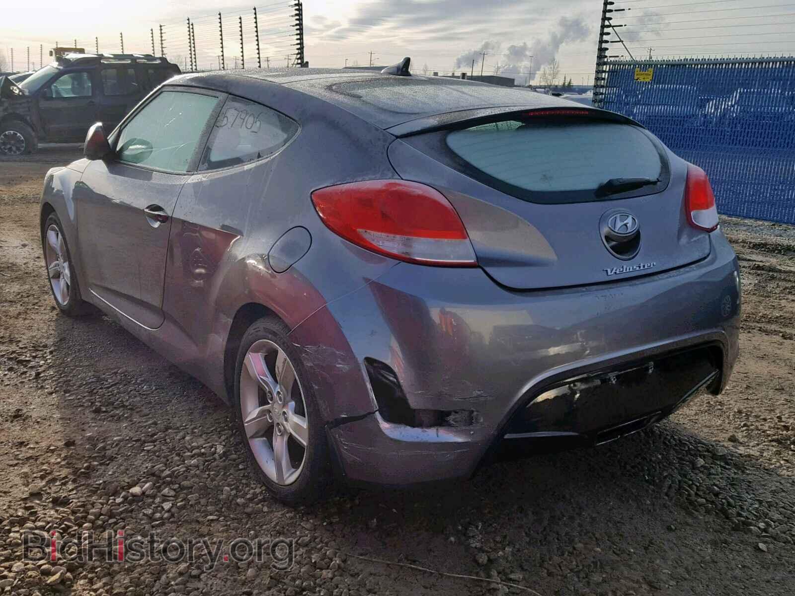2012 HYUNDAI VELOSTER - VIN: KMHTC6AD3CU077284 - Фото 3