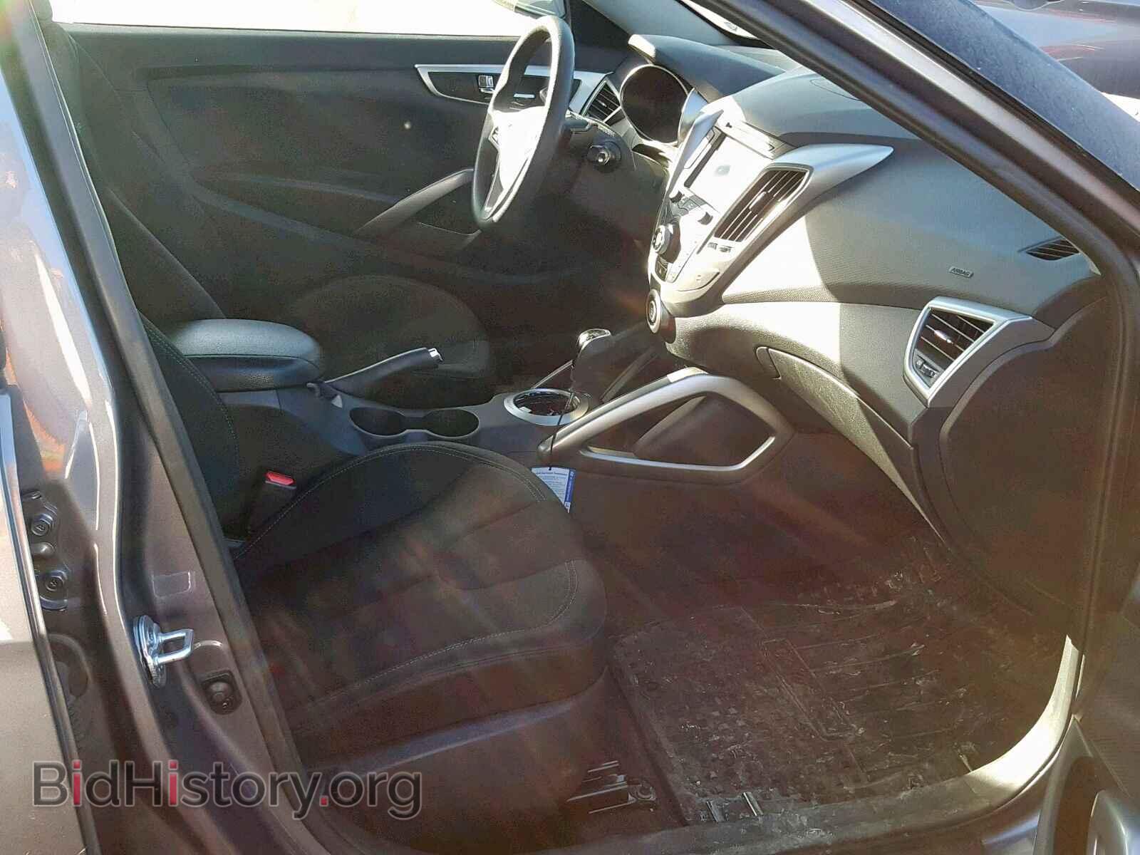 2012 HYUNDAI VELOSTER - VIN: KMHTC6AD3CU077284 - Фото 5