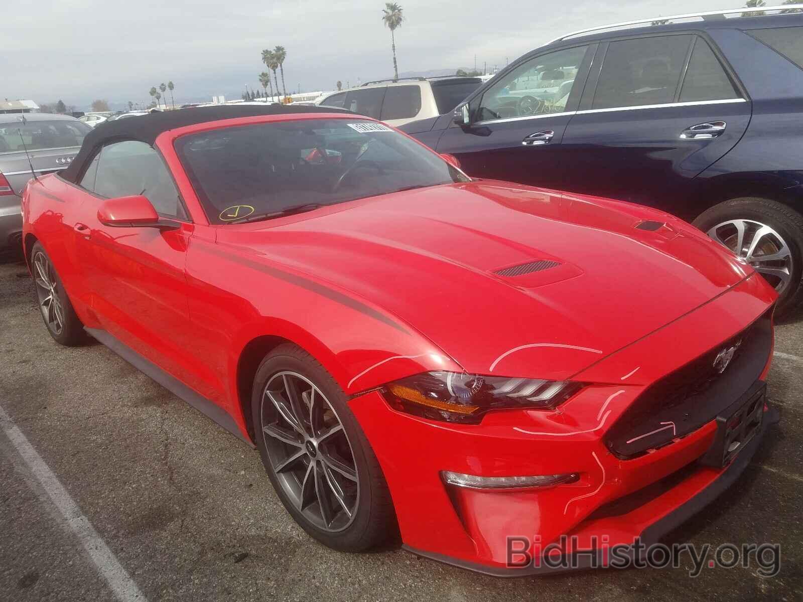 Photo 1FATP8UH9J5129503 - FORD MUSTANG 2018