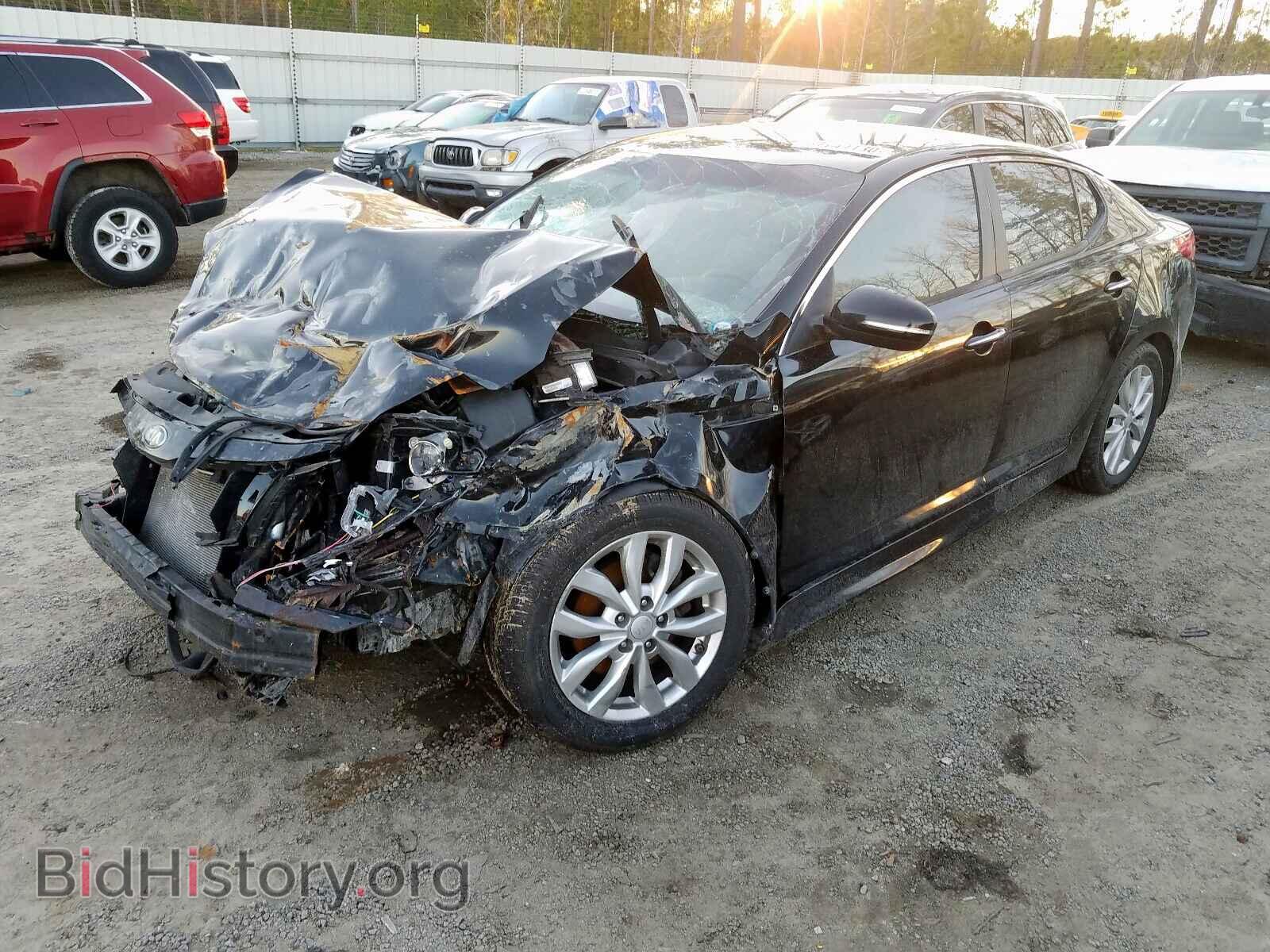 2015 KIA OPTIMA - VIN: 5XXGM4A76FG366803 - Photo 2