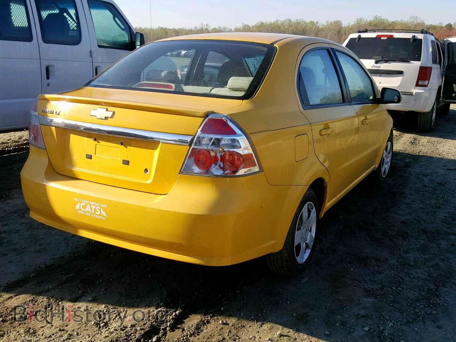 2011 CHEVROLET AVEO - VIN: KL1TD5DE3BB128669 - Фото 4