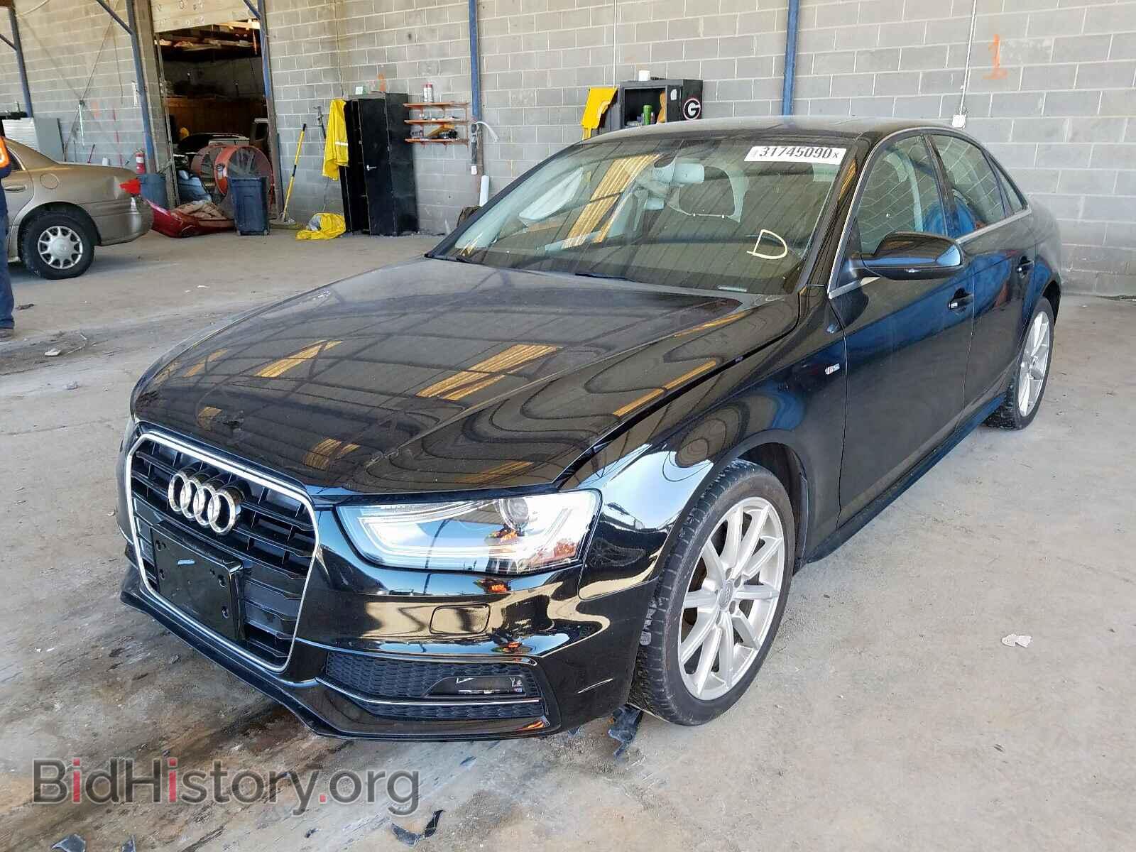 2014 AUDI A4 - VIN: WAUEFAFL7EA041378 - Фото 2