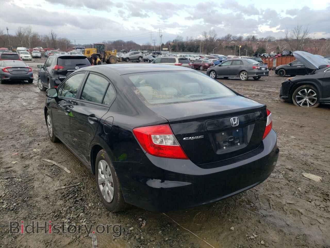2012 HONDA CIVIC - VIN: 19XFB2F54CE313776 - Фото 3