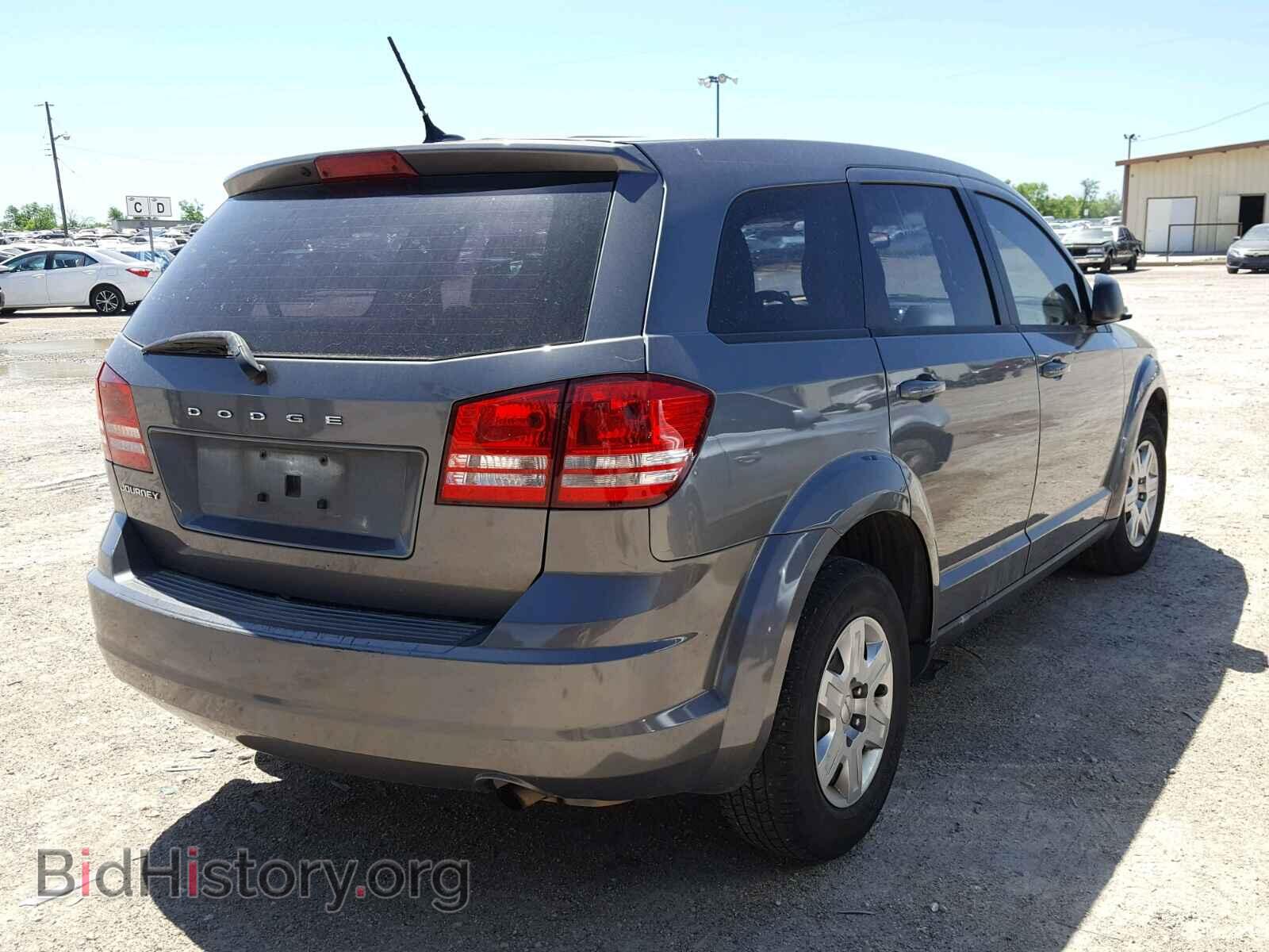 2012 DODGE JOURNEY - VIN: 3C4PDCAB5CT340885 - Фото 4
