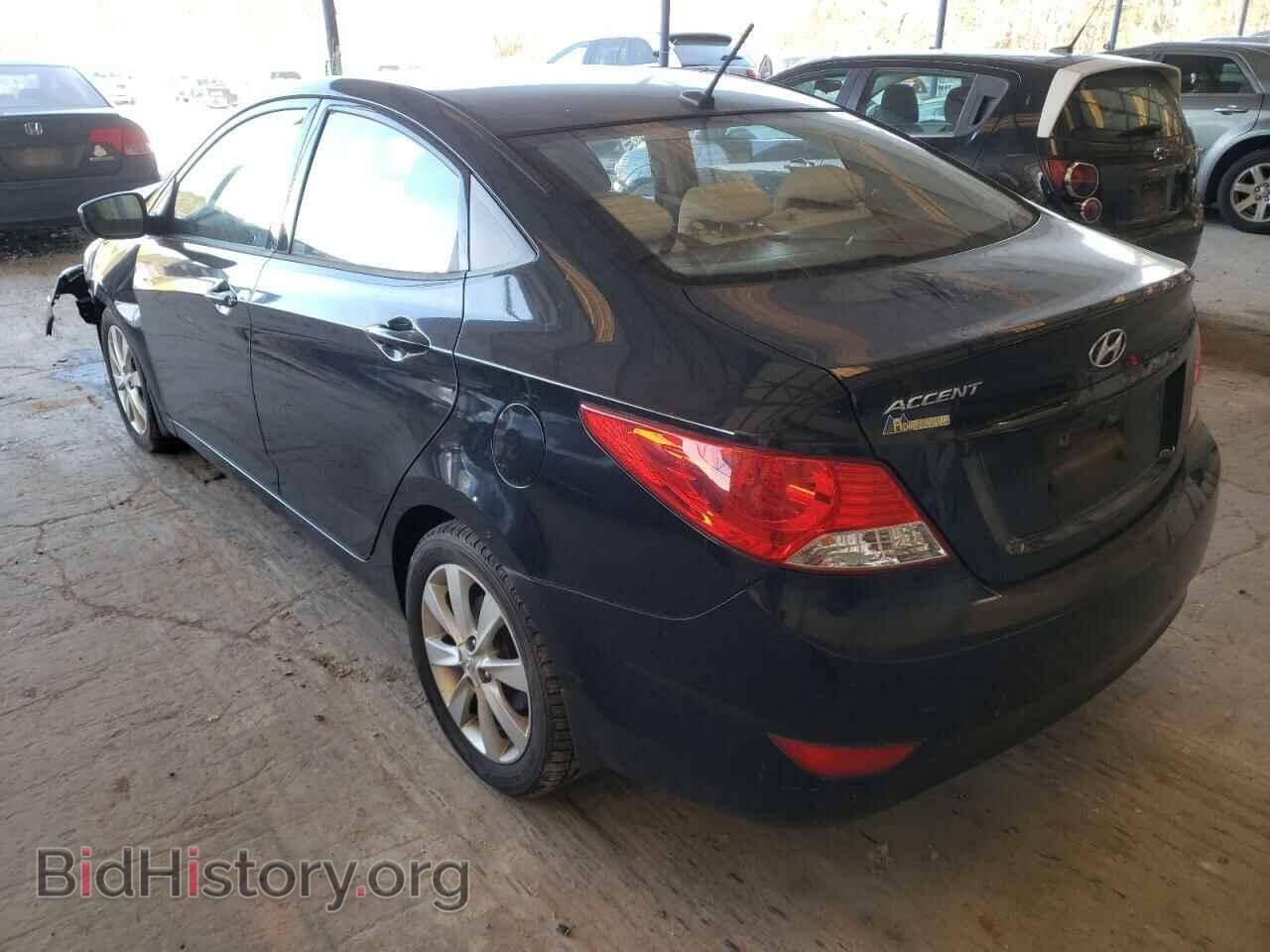 2013 HYUNDAI ACCENT - VIN: KMHCU4AE7DU316315 - Фото 3
