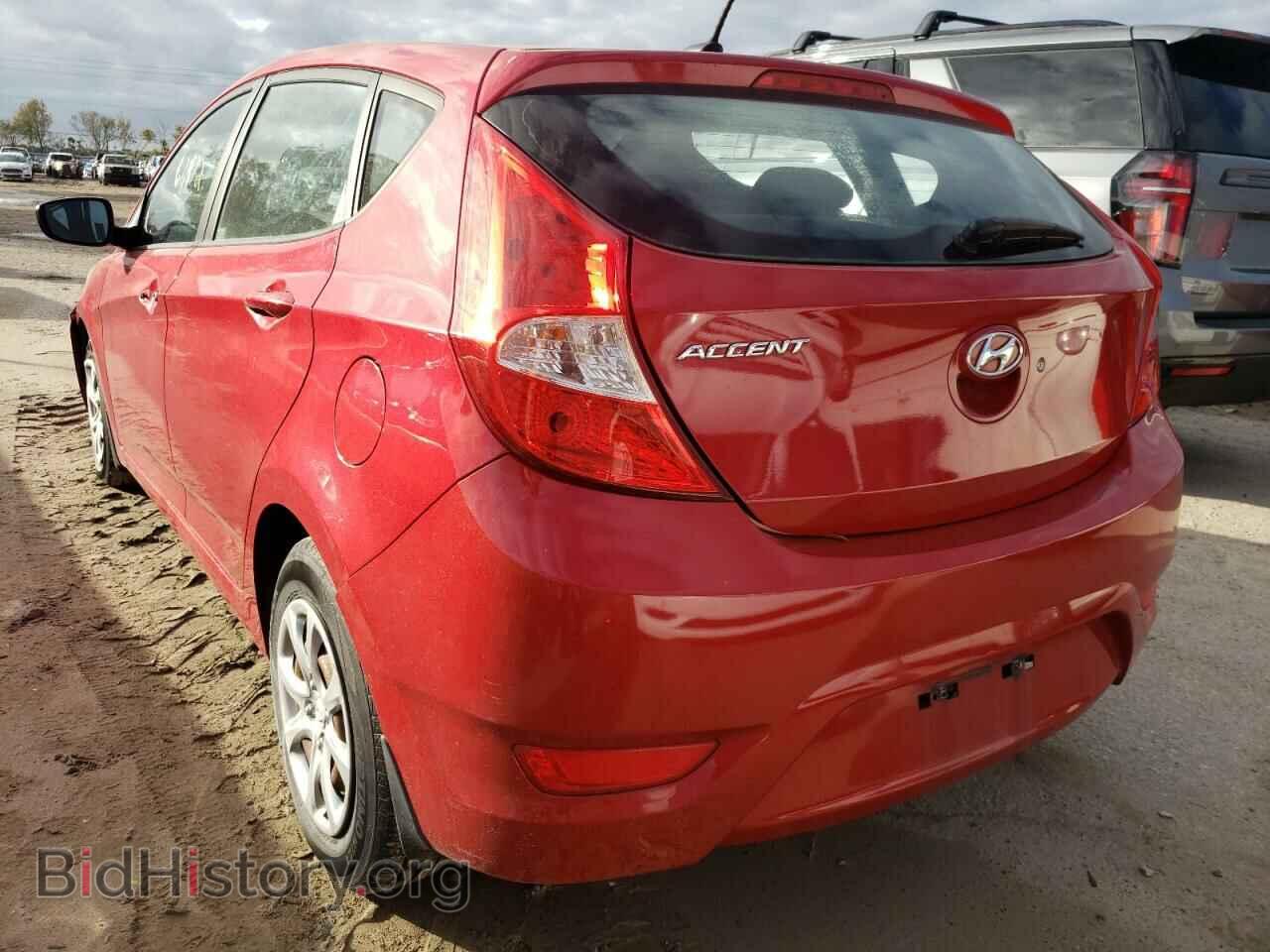 2013 HYUNDAI ACCENT - VIN: KMHCT5AE3DU110997 - Фото 3