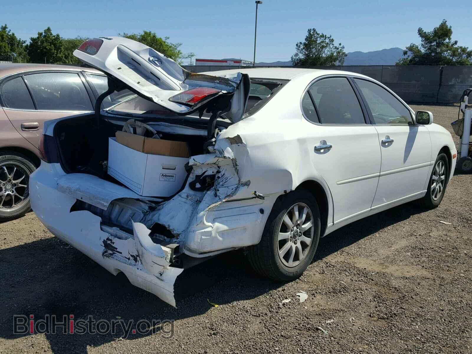 2003 LEXUS ES300 - VIN: JTHBF30G830096632 - Фото 4