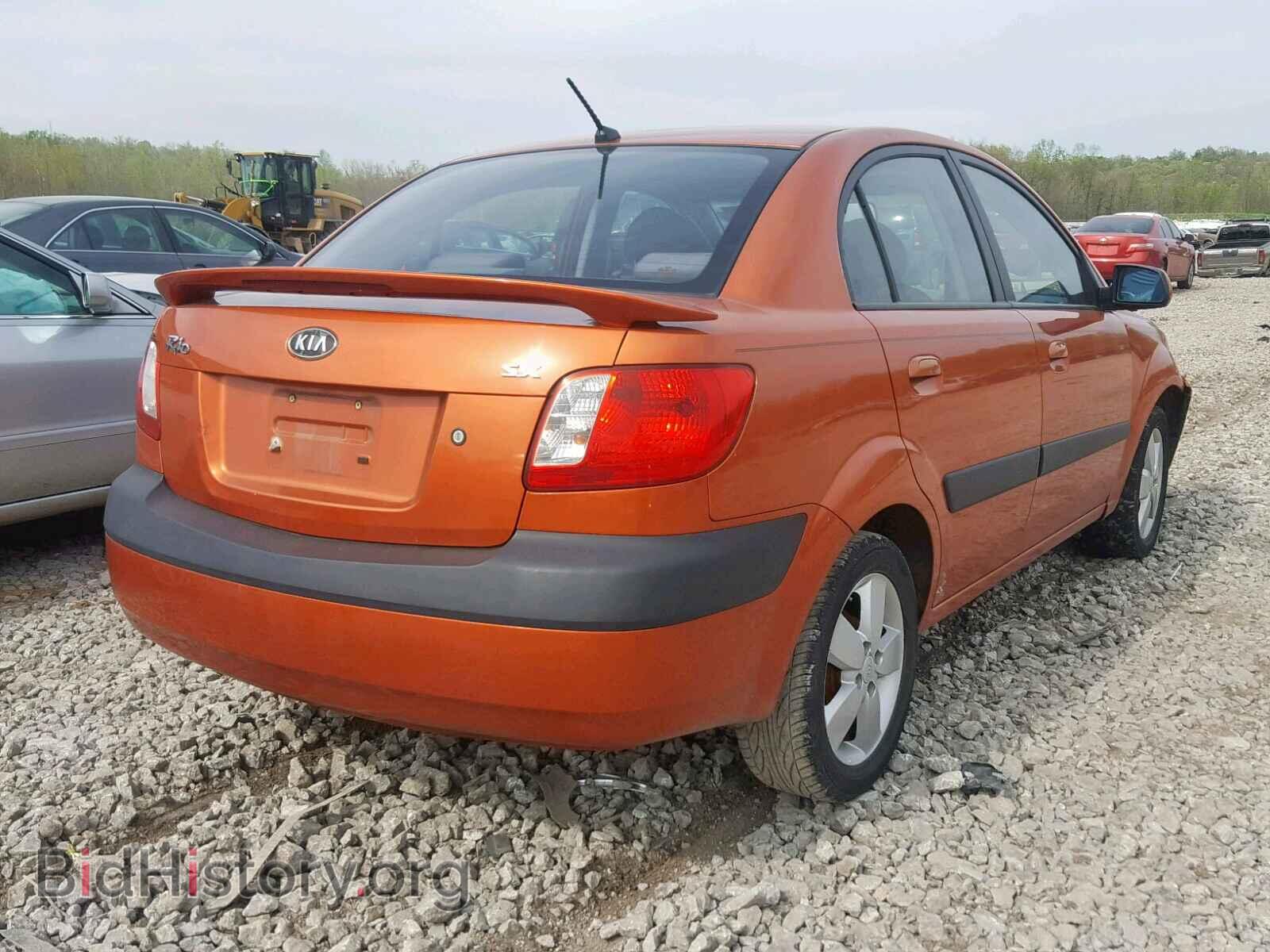 2008 KIA RIO BASE - VIN: KNADE123786377981 - Фото 4