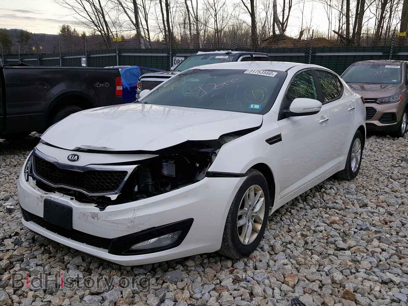 2013 KIA OPTIMA - VIN: KNAGM4A70D5384583 - Фото 2