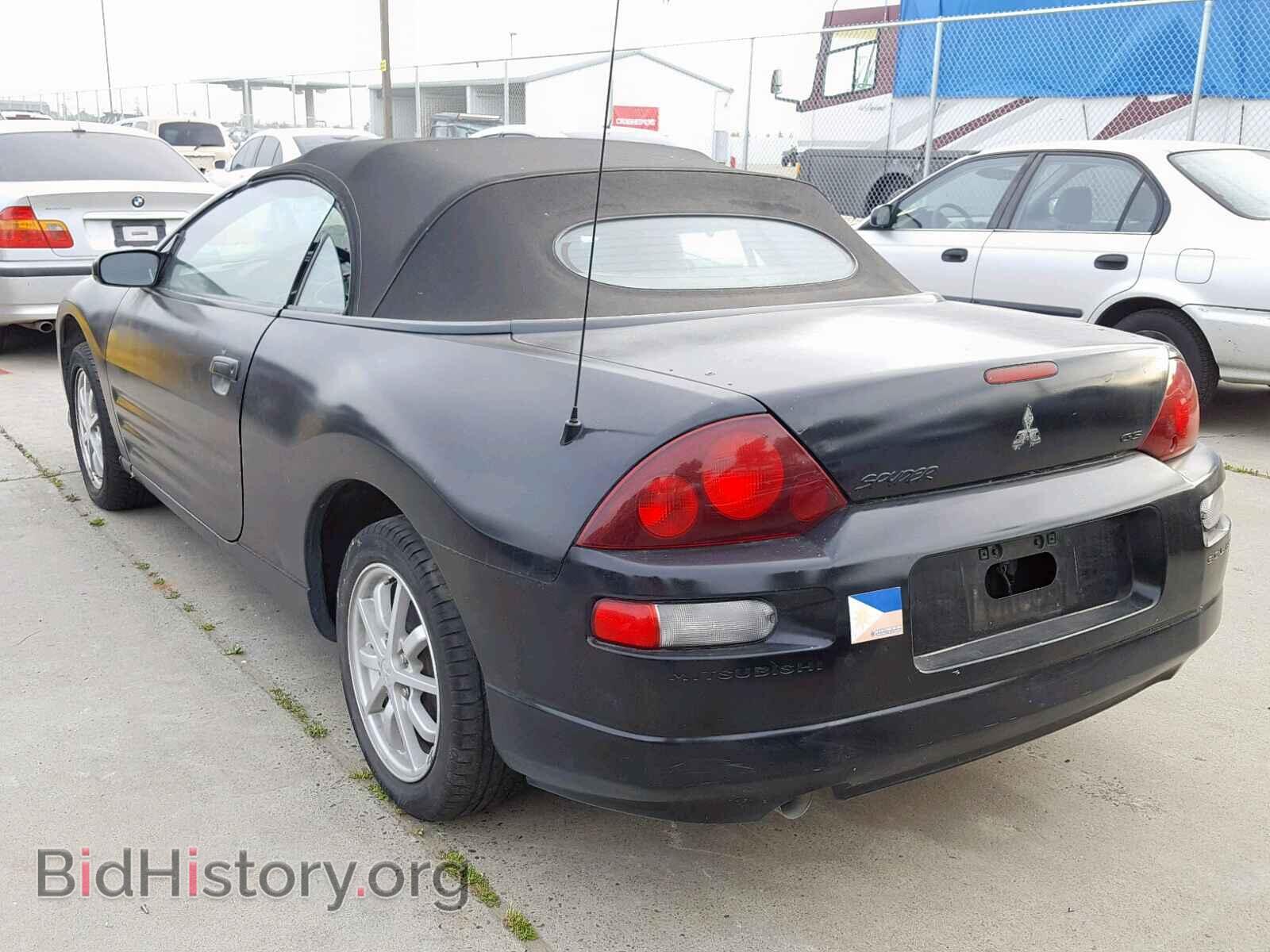 2001 MITSUBISHI ECLIPSE - VIN: 4A3AE45G21E122895 - Фото 3