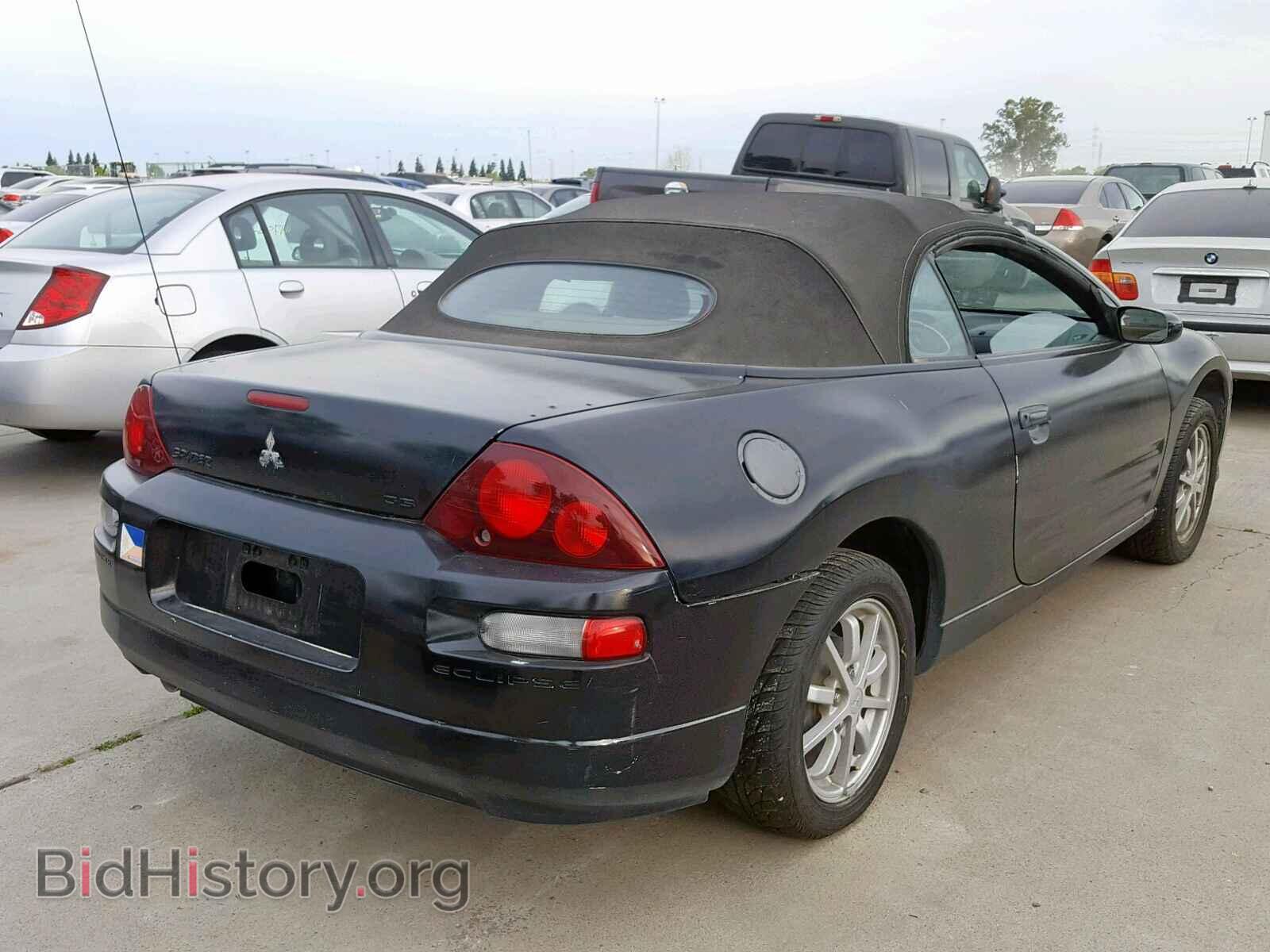 2001 MITSUBISHI ECLIPSE - VIN: 4A3AE45G21E122895 - Фото 4