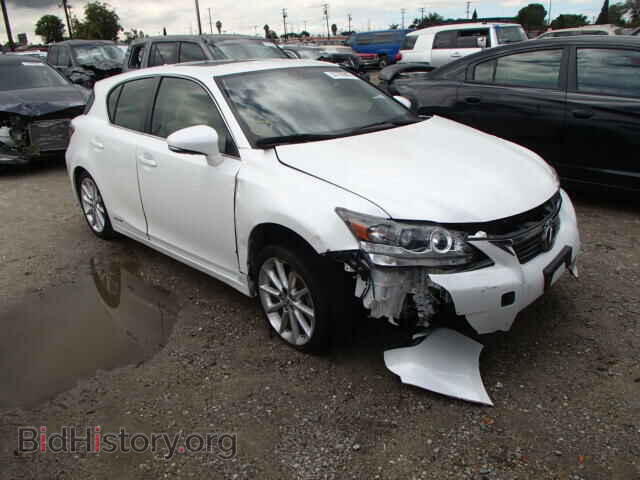 Photo JTHKD5BH6C2110524 - LEXUS CT 200 2012
