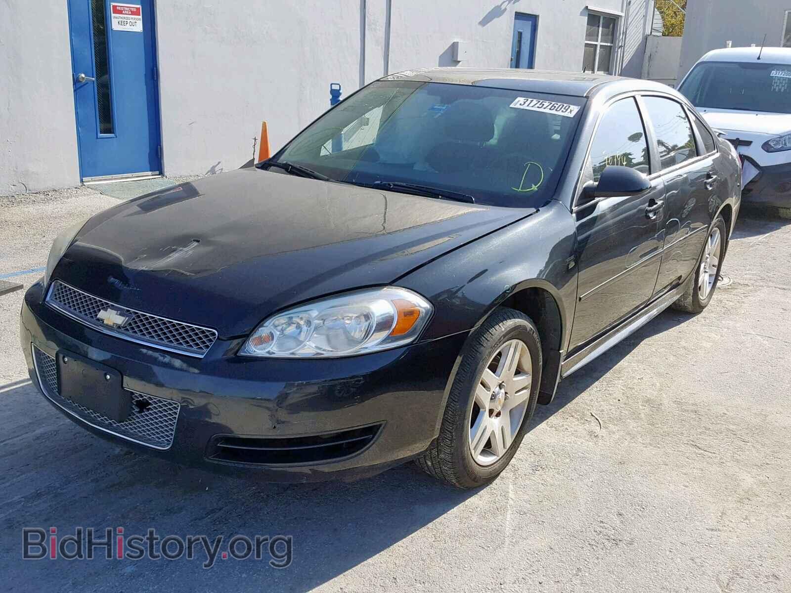 2012 CHEVROLET IMPALA - VIN: 2G1WB5E33C1130649 - Фото 2