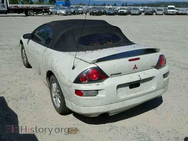 2001 MITSUBISHI ECLIPSE - VIN: 4A3AE45G11E125383 - Фото 3