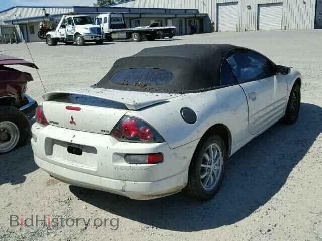 2001 MITSUBISHI ECLIPSE - VIN: 4A3AE45G11E125383 - Фото 4