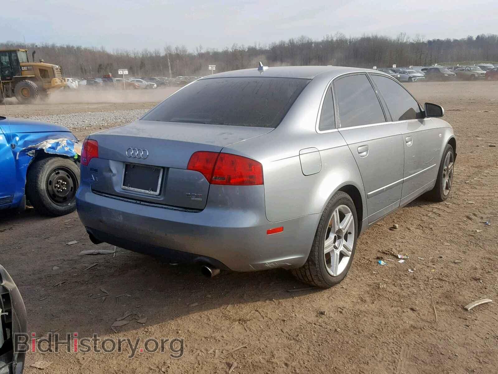 2007 AUDI A4 - VIN: WAUDF78E17A015309 - Фото 4