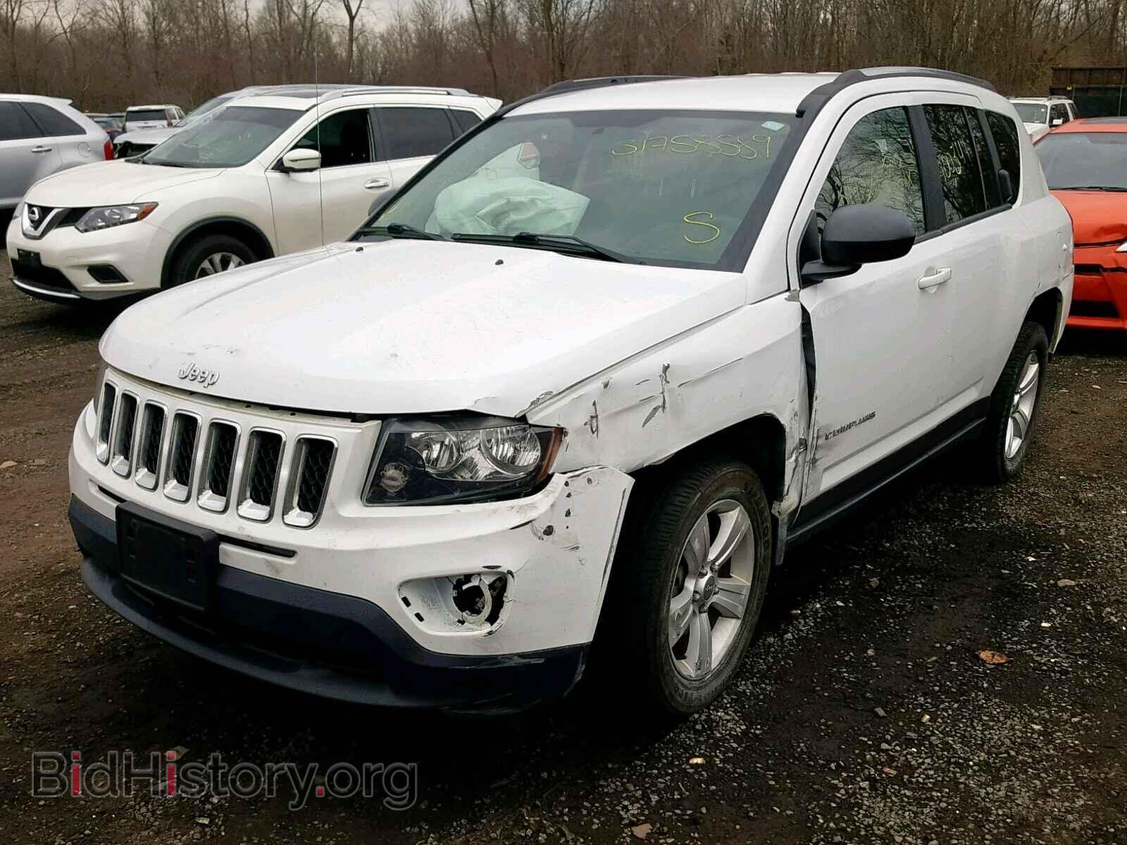 2014 JEEP COMPASS SP - VIN: 1C4NJDBB6ED808698 - Фото 2