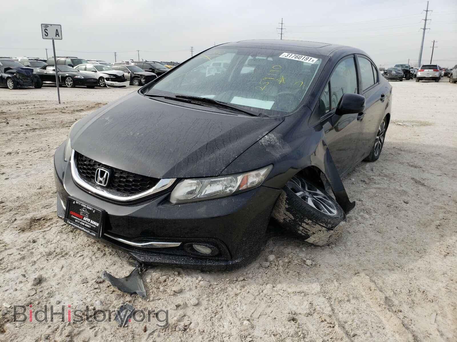 2013 HONDA CIVIC - VIN: 19XFB2F94DE259190 - Фото 2