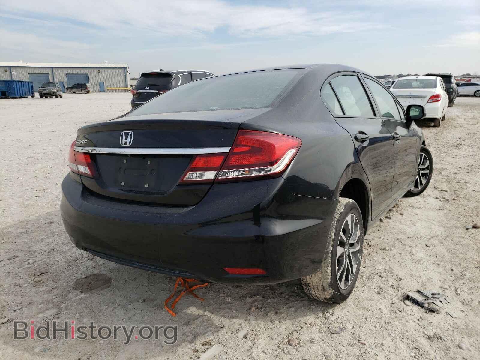2013 HONDA CIVIC - VIN: 19XFB2F94DE259190 - Фото 4