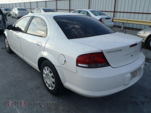 2003 CHRYSLER SEBRING - VIN: 1C3EL46T03N563616 - Фото 3