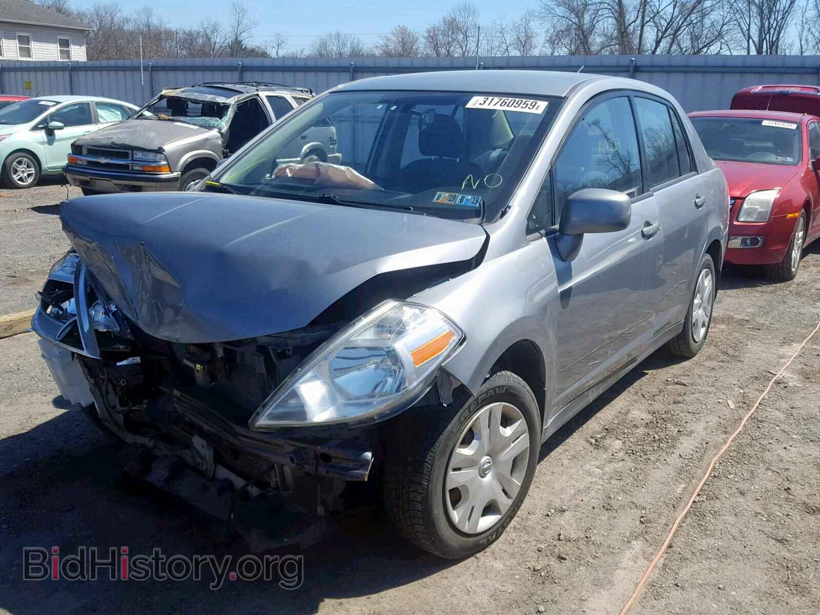 2010 NISSAN VERSA - VIN: 3N1BC1AP8AL405094 - Фото 2