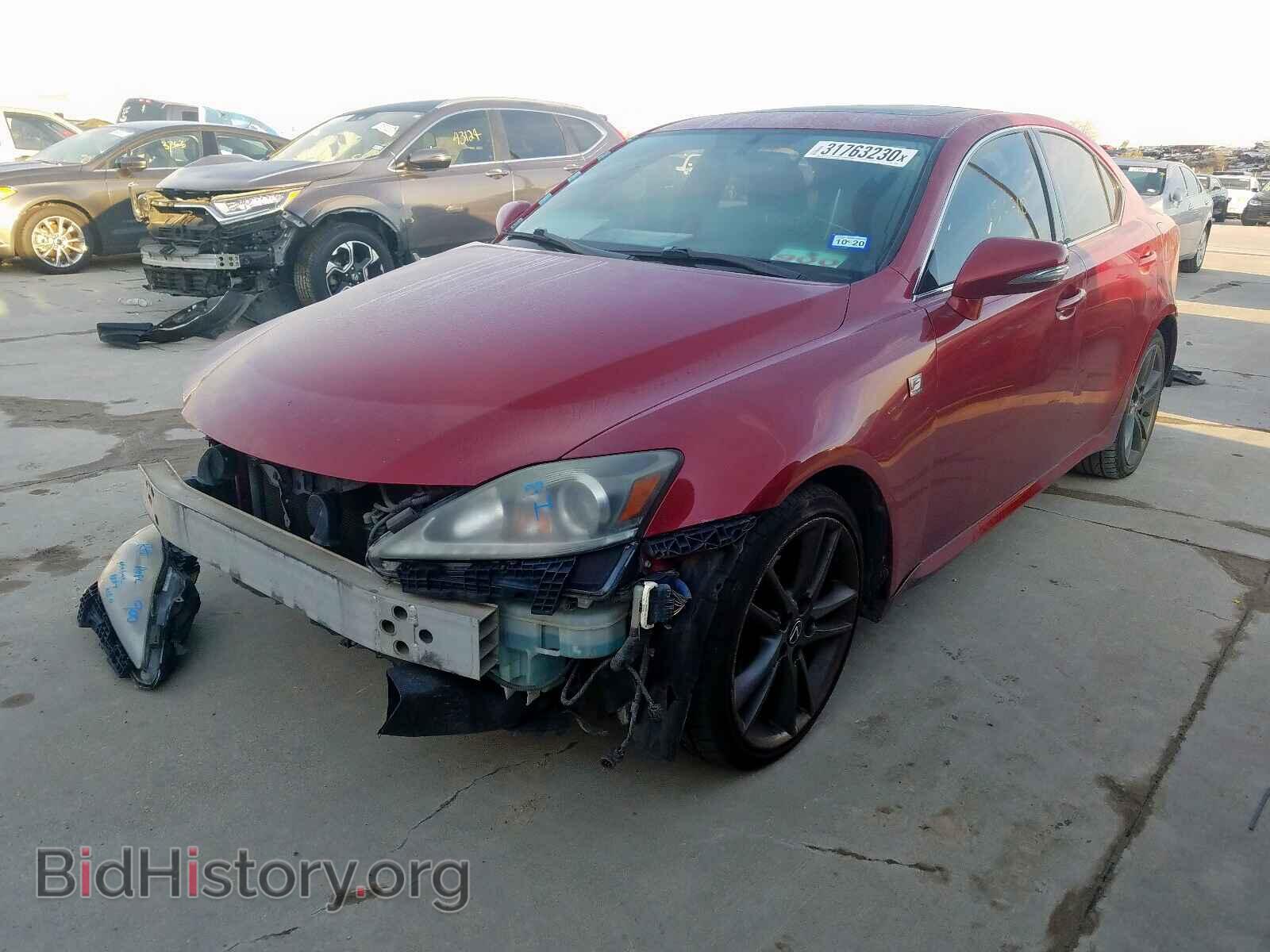 2012 LEXUS IS - VIN: JTHBF5C24C5164245 - Фото 2