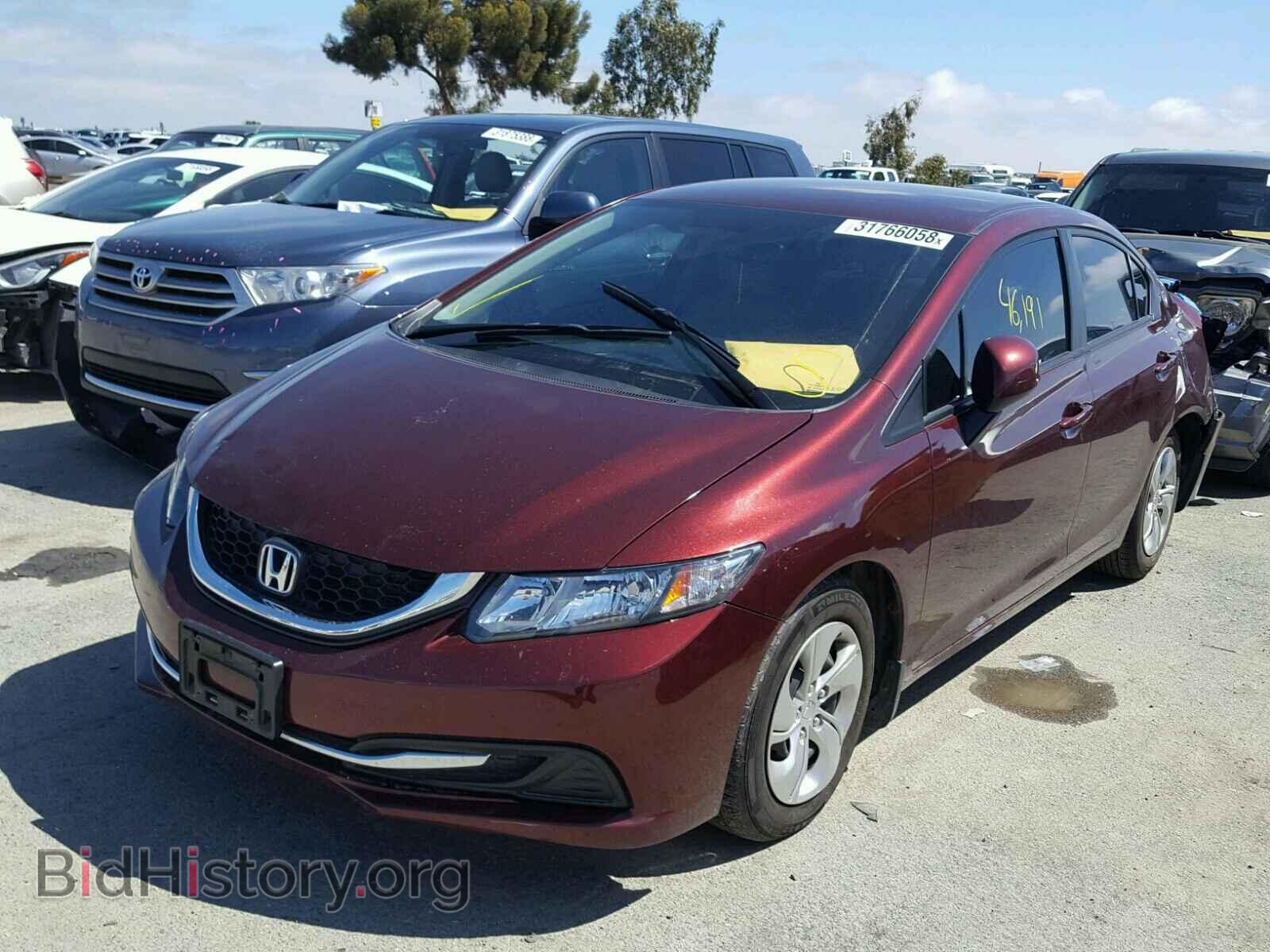 2013 HONDA CIVIC - VIN: 19XFB2F54DE288072 - Фото 2