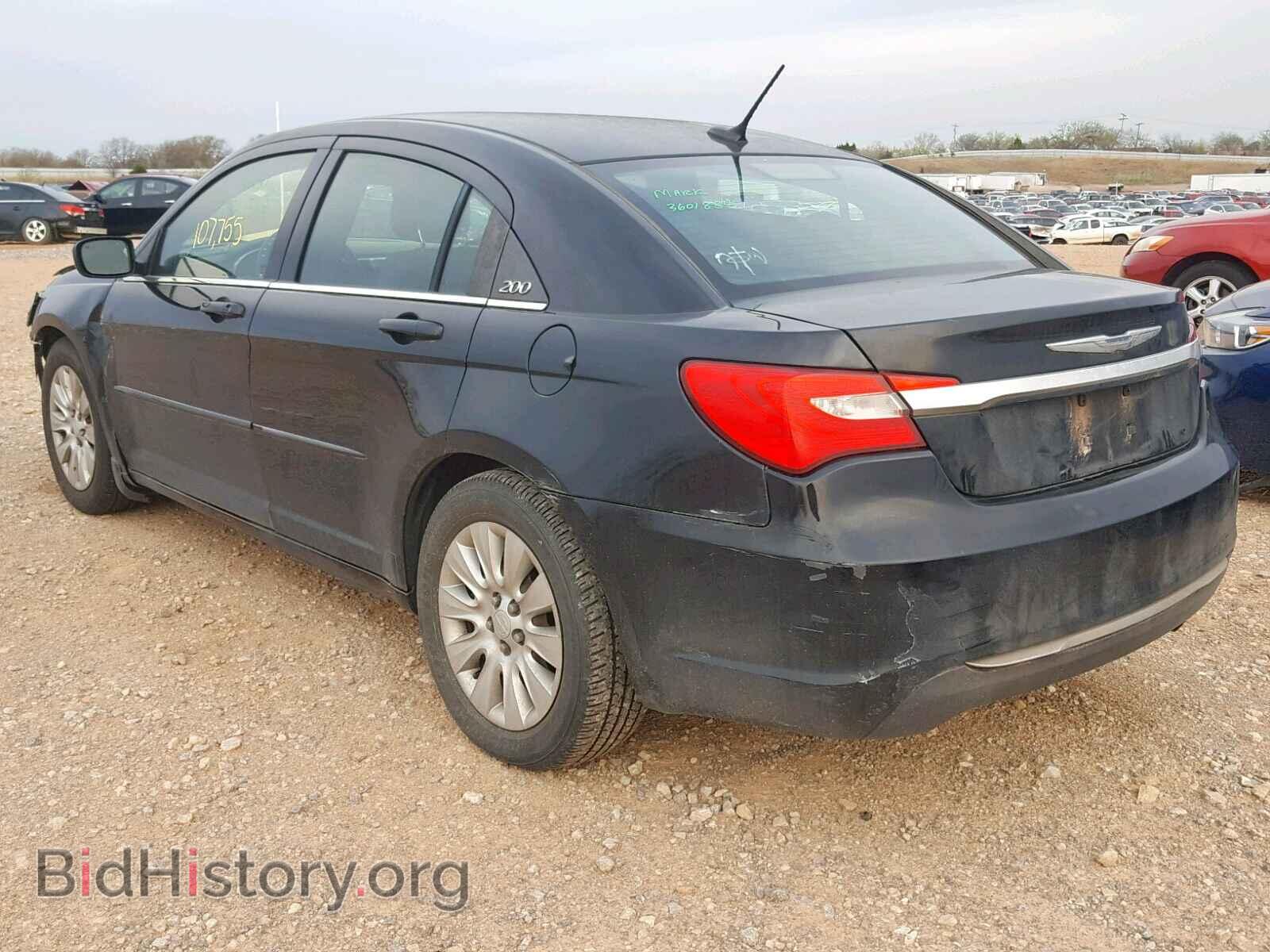 2012 CHRYSLER 200 - VIN: 1C3CCBABXCN228924 - Фото 3