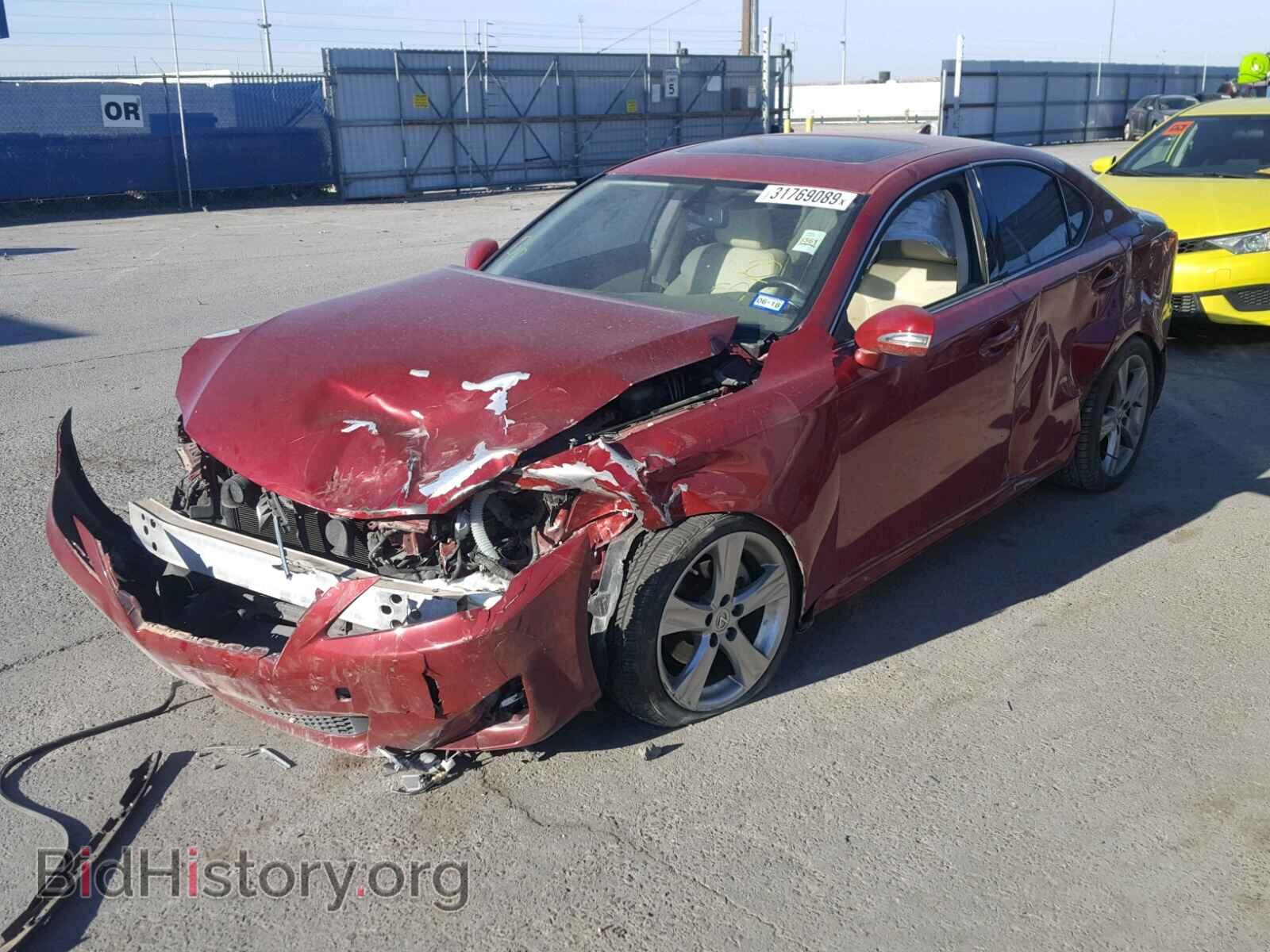 2012 LEXUS IS 250 - VIN: JTHBF5C29C5161373 - Фото 2