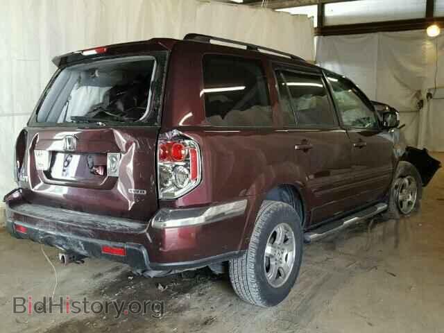 2007 HONDA PILOT - VIN: 2HKYF18717H538308 - Фото 4