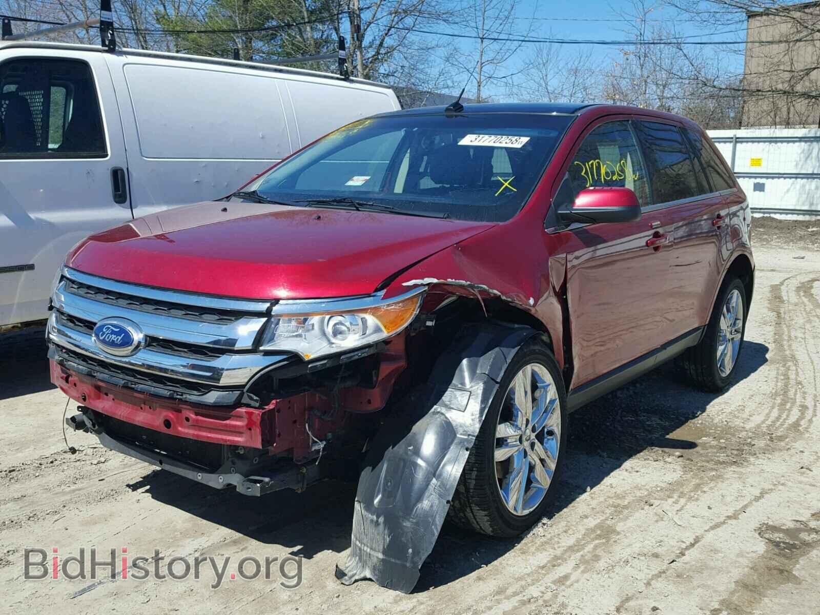 2014 FORD EDGE - VIN: 2FMDK4KC3EBB58702 - Фото 2