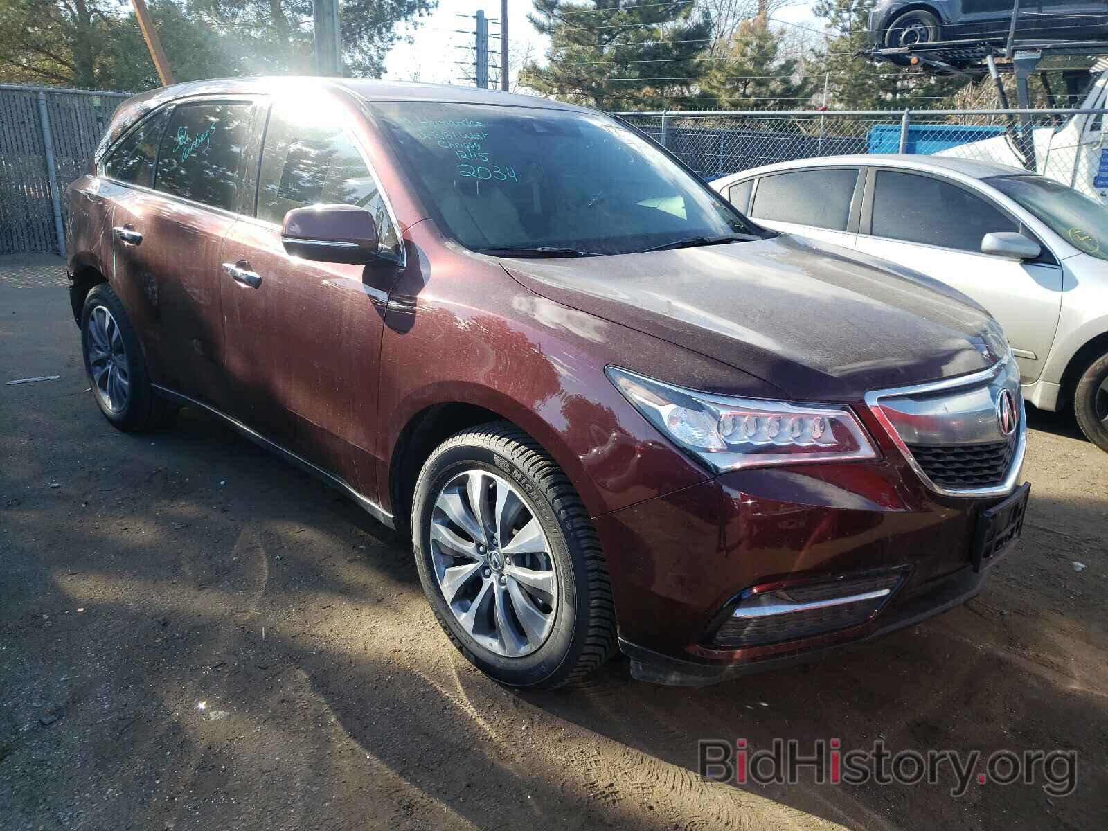 Photo 5FRYD4H67GB036544 - ACURA MDX 2016