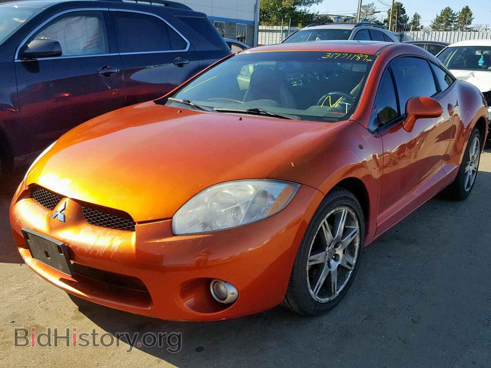2008 MITSUBISHI ECLIPSE - VIN: 4A3AK34T28E001747 - Photo 2