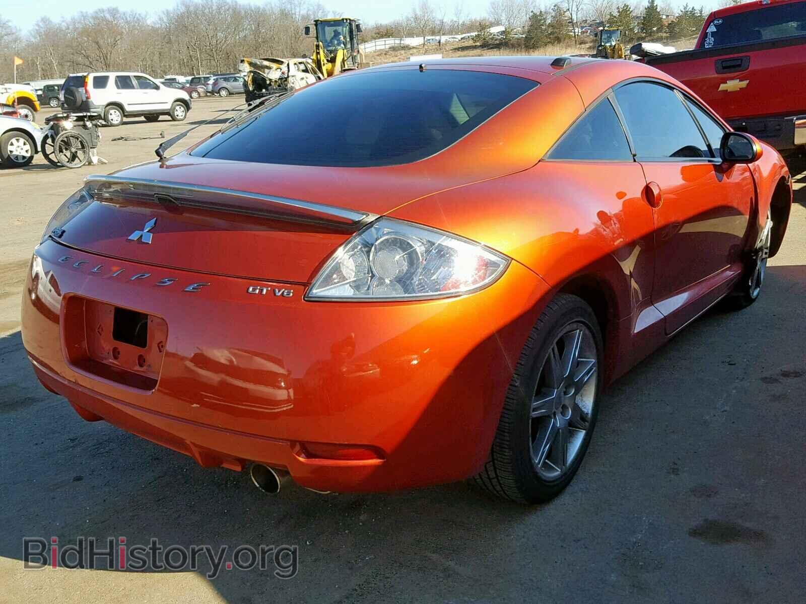 2008 MITSUBISHI ECLIPSE - VIN: 4A3AK34T28E001747 - Photo 4