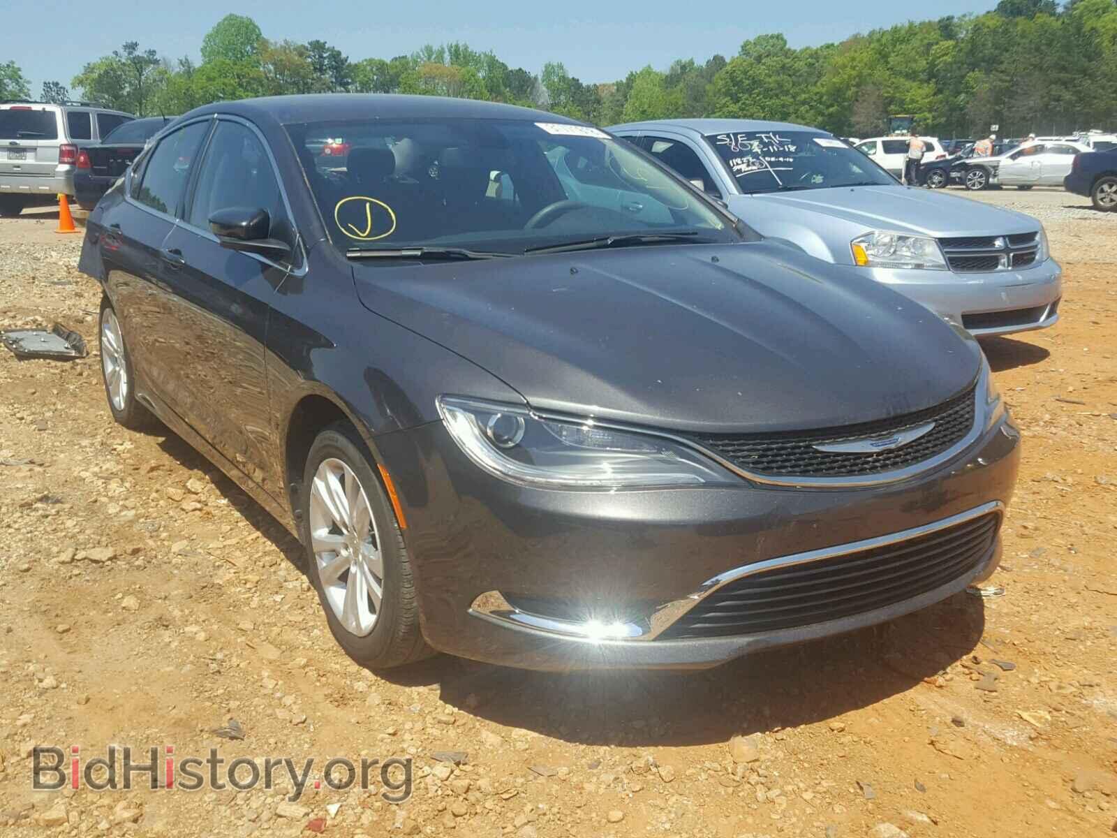 Фотография 1C3CCCAB1FN760945 - CHRYSLER 200 2015