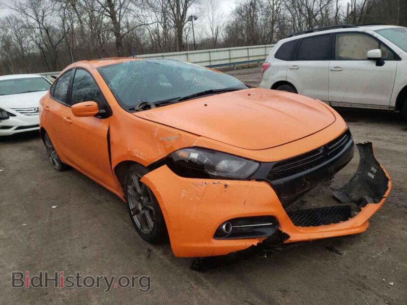 2014 Dodge DART Dart SXT (VIN 1C3CDFBB2ED724165) — фото 1 из 10, Copart, повреждение: опрокидывание