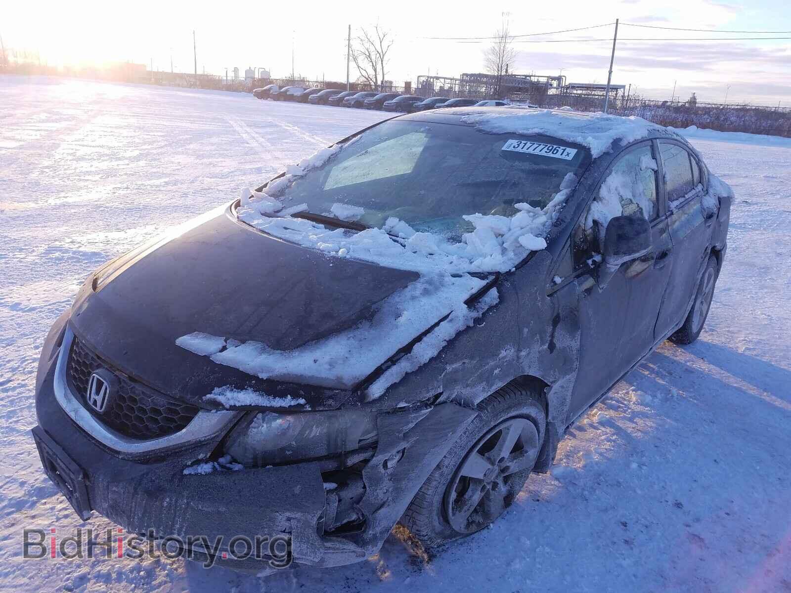 2013 HONDA CIVIC - VIN: 2HGFB2F59DH034024 - Фото 2
