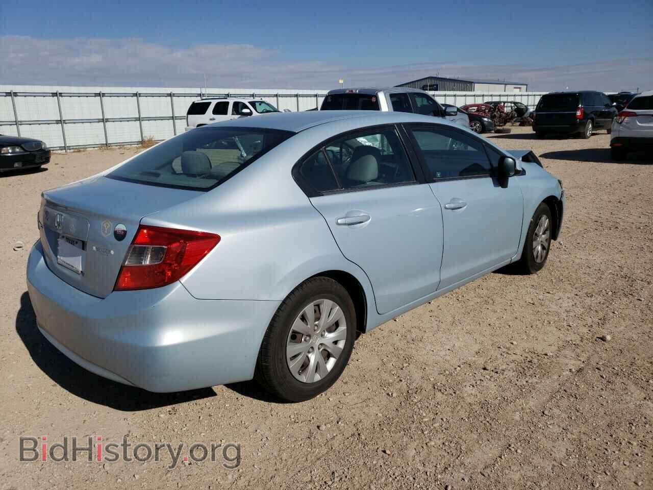2012 HONDA CIVIC - VIN: 19XFB2F50CE078874 - Фото 4