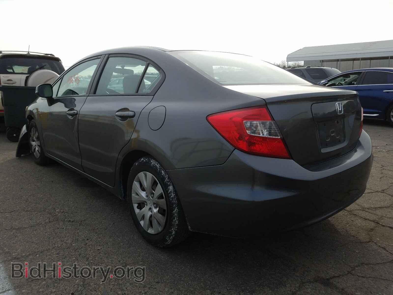2012 HONDA CIVIC - VIN: 2HGFB2F50CH607794 - Фото 3