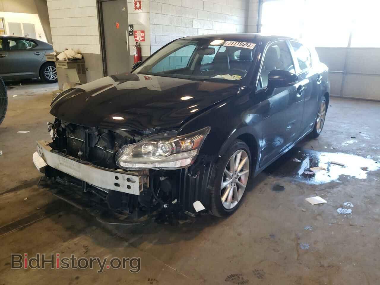 2012 LEXUS CT 200 - VIN: JTHKD5BH6C2107929 - Фото 2