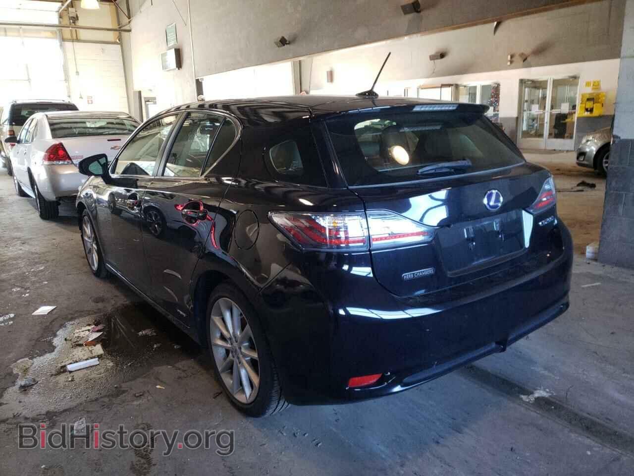2012 LEXUS CT 200 - VIN: JTHKD5BH6C2107929 - Фото 3