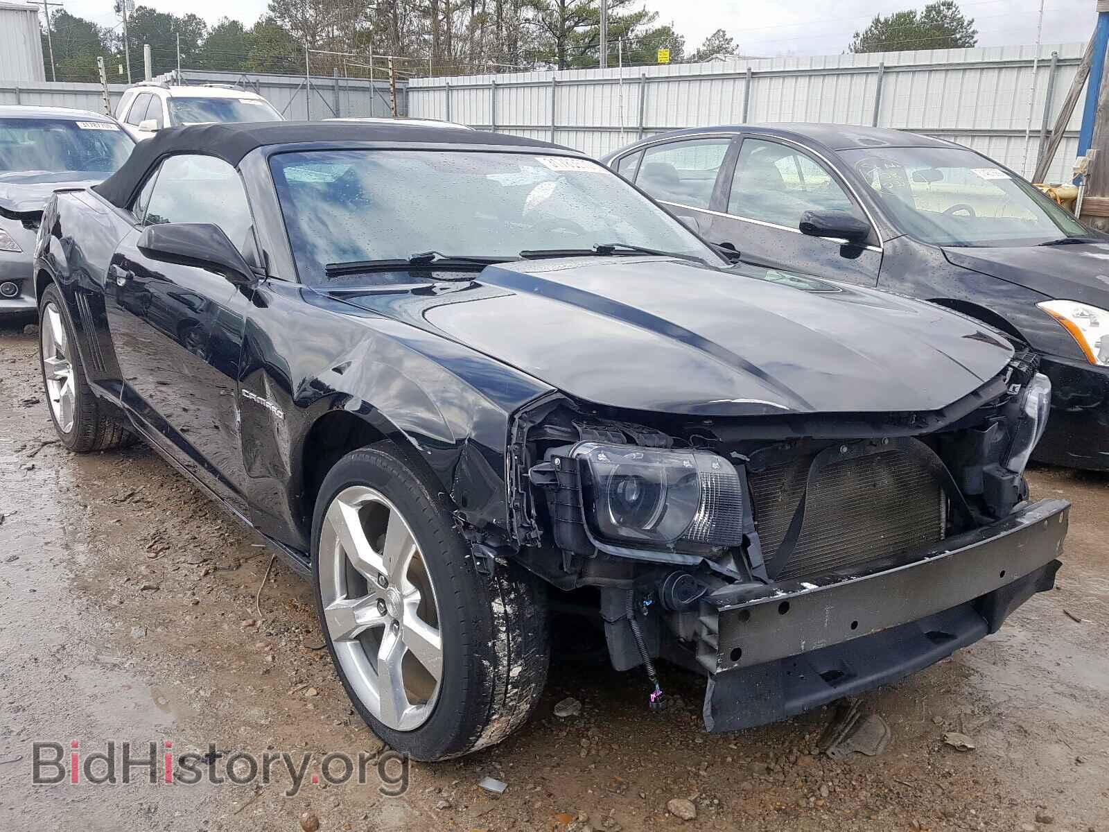 Photo 2G1FB3DD3B9192602 - CHEVROLET CAMARO 2011
